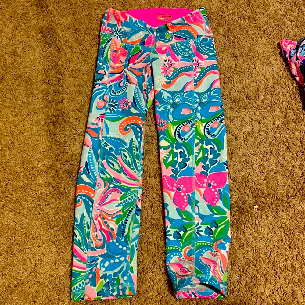 LILY PULITZER XXS LEGGINGS “LUXLETIC”